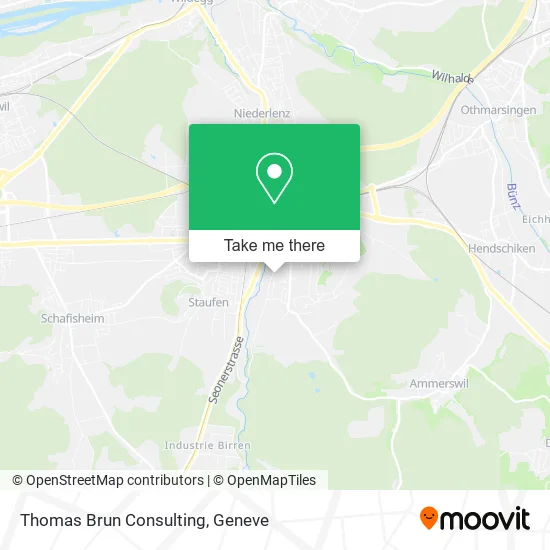 Thomas Brun Consulting map