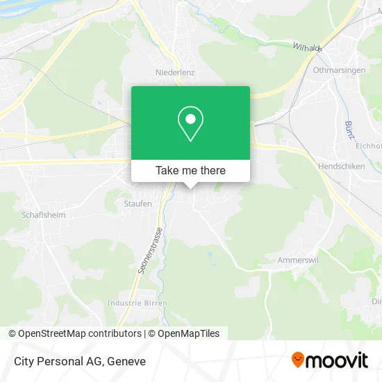 City Personal AG map