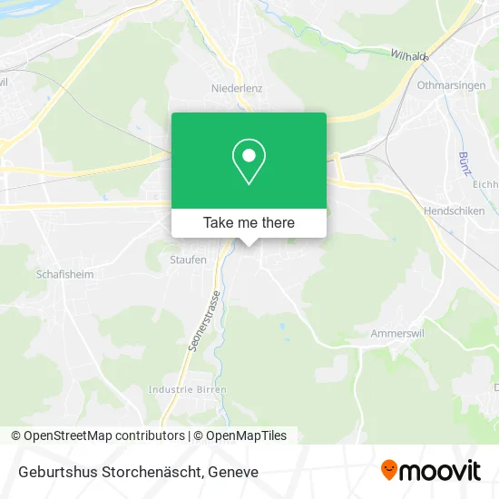 Geburtshus Storchenäscht map