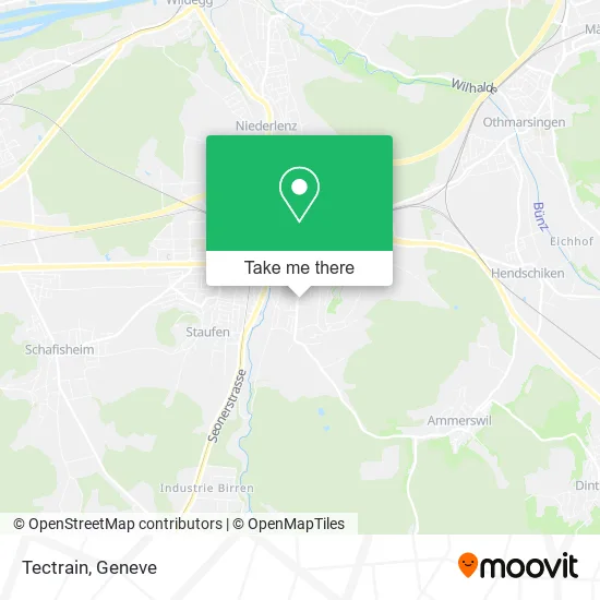 Tectrain map
