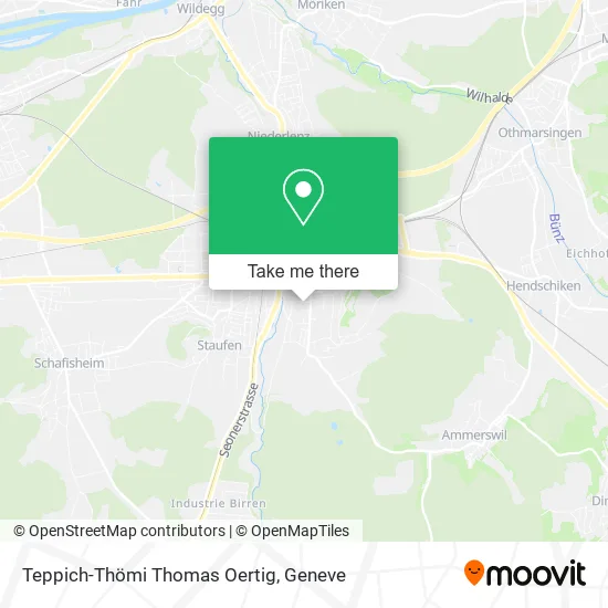 Teppich-Thömi Thomas Oertig map