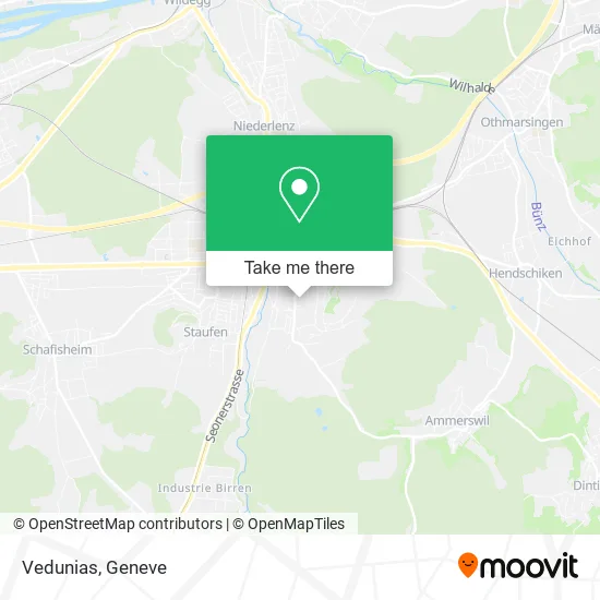 Vedunias map