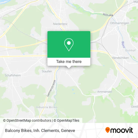 Balcony Bikes, Inh. Clements map