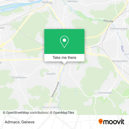 Admaos map