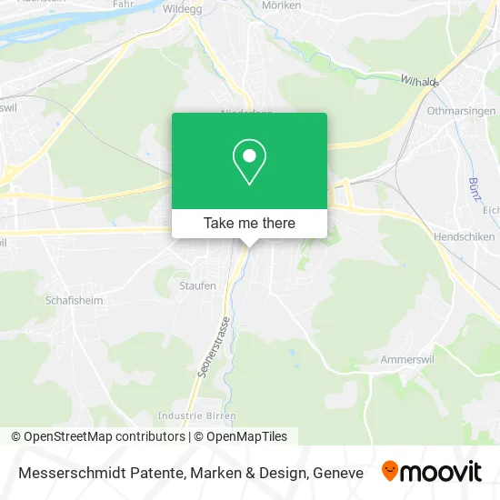 Messerschmidt Patente, Marken & Design map