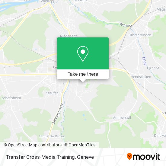 Transfer Cross-Media Training map