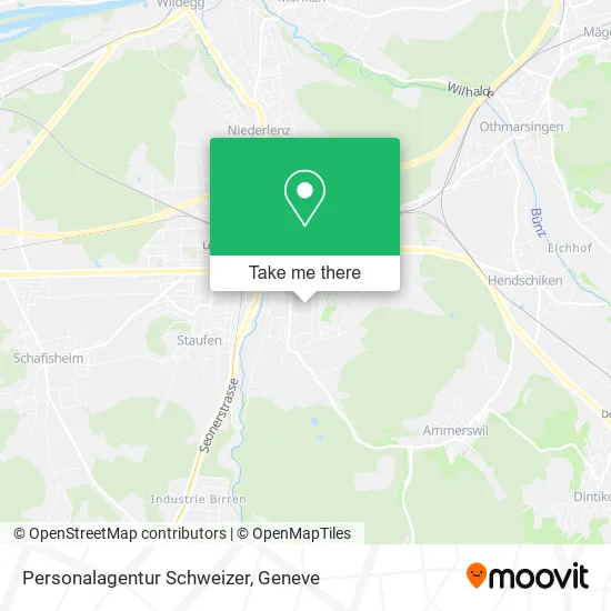 Personalagentur Schweizer map