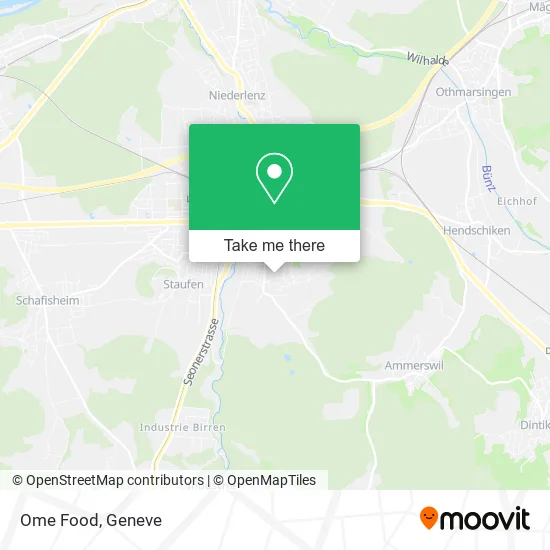 Ome Food map