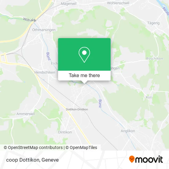coop Dottikon map