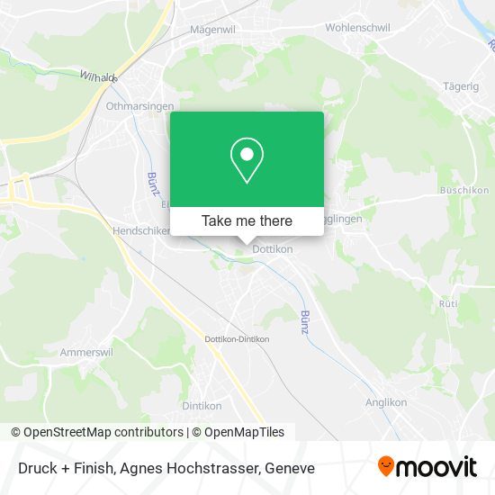 Druck + Finish, Agnes Hochstrasser map