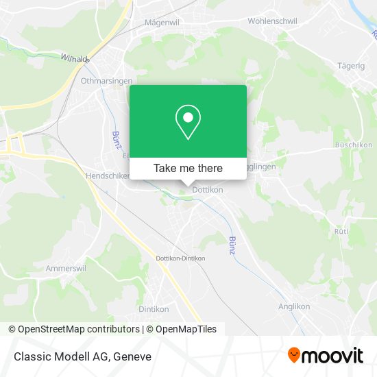 Classic Modell AG map