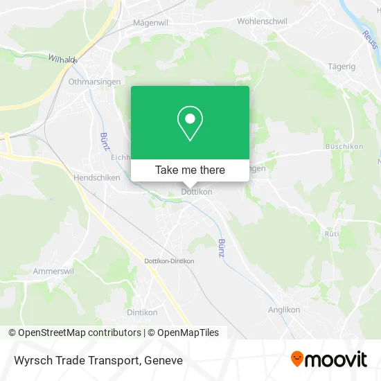 Wyrsch Trade Transport map