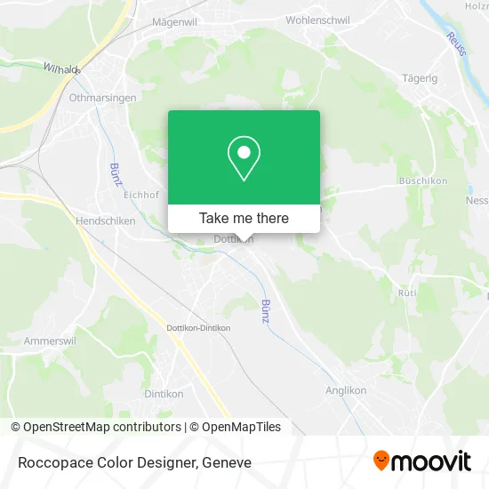 Roccopace Color Designer map