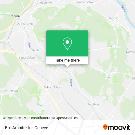 Brn Architektur map