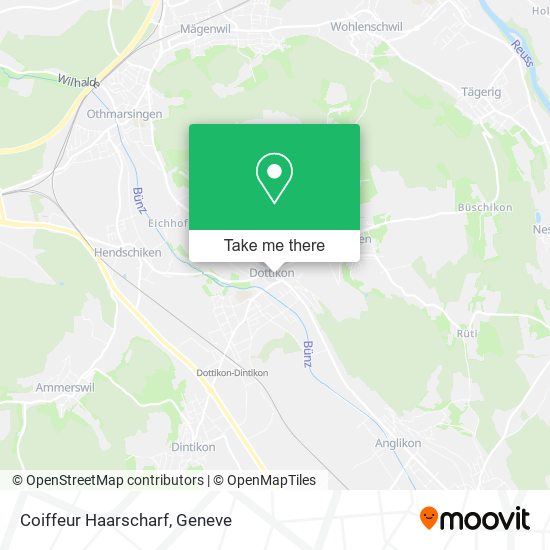 Coiffeur Haarscharf map