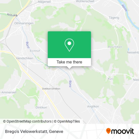 Brego's Velowerkstatt map