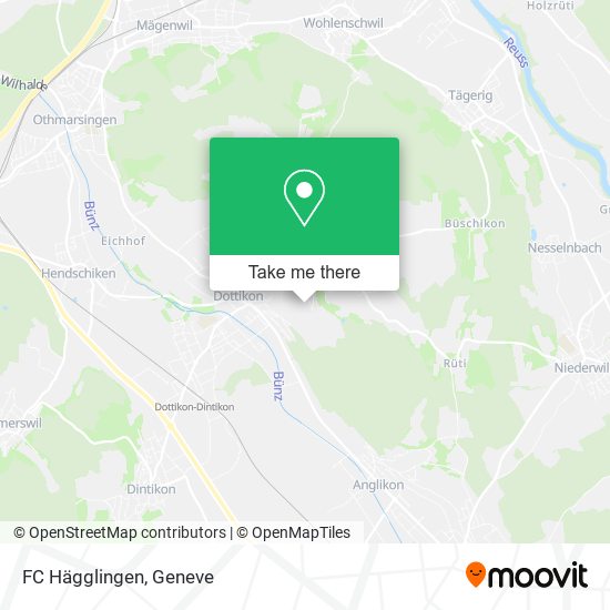 FC Hägglingen map