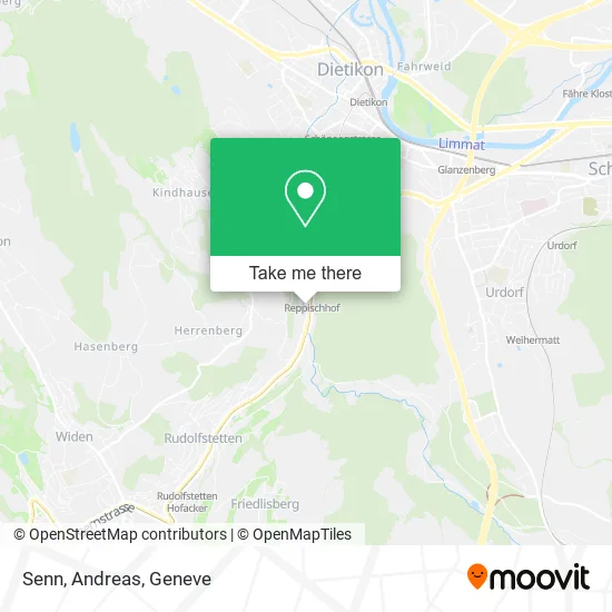 Senn, Andreas map