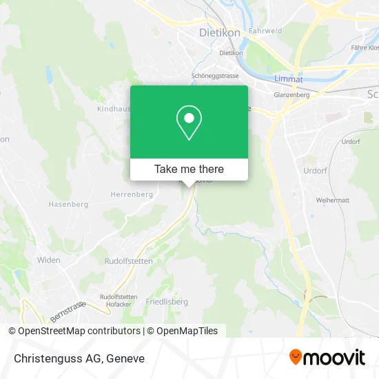 Christenguss AG map