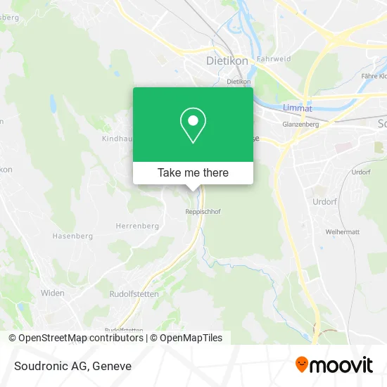 Soudronic AG map