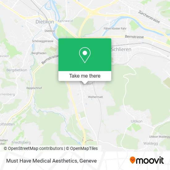 Must Have Medical Aesthetics map