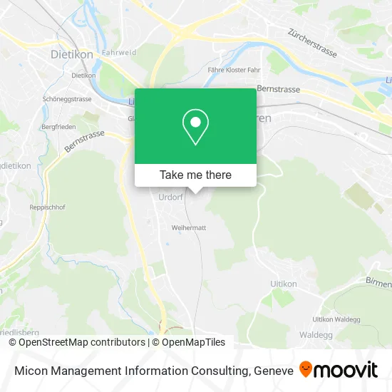Micon Management Information Consulting map