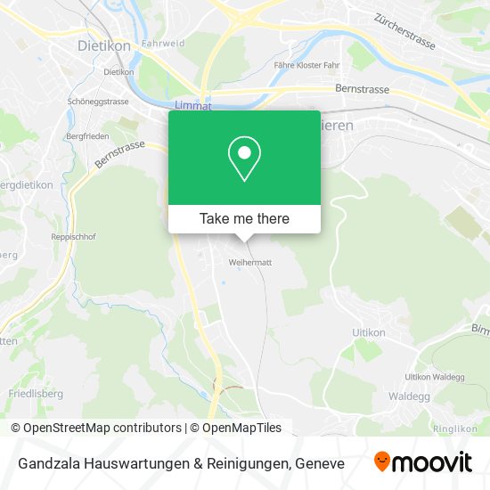 Gandzala Hauswartungen & Reinigungen map