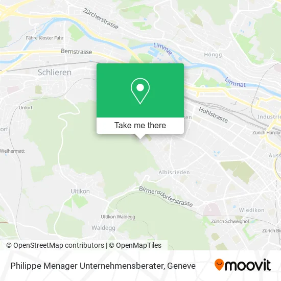 Philippe Menager Unternehmensberater map