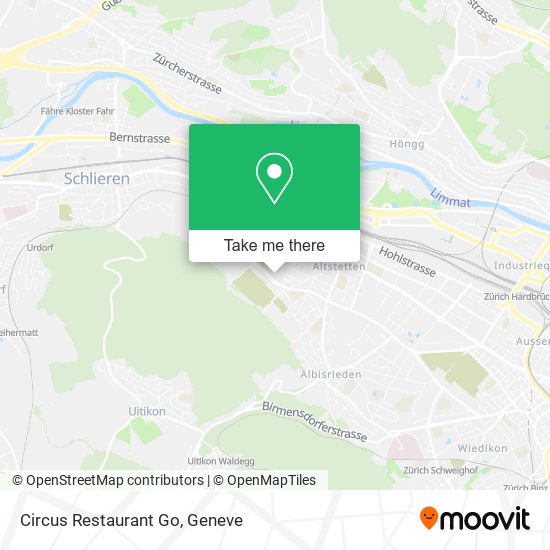 Circus Restaurant Go map