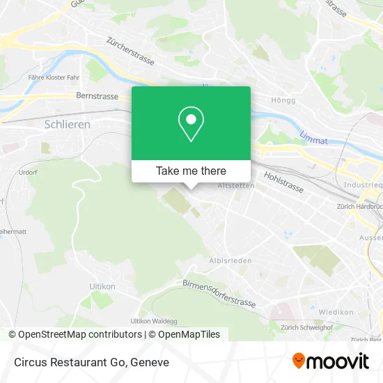 Circus Restaurant Go map