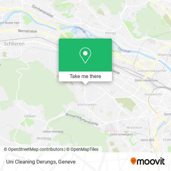 Uni Cleaning Derungs map