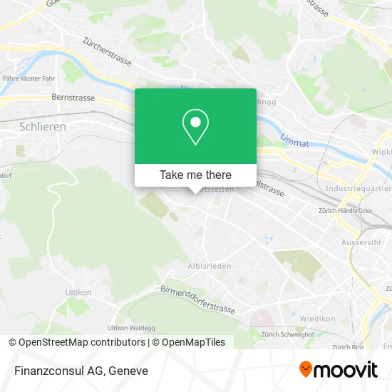 Finanzconsul AG map