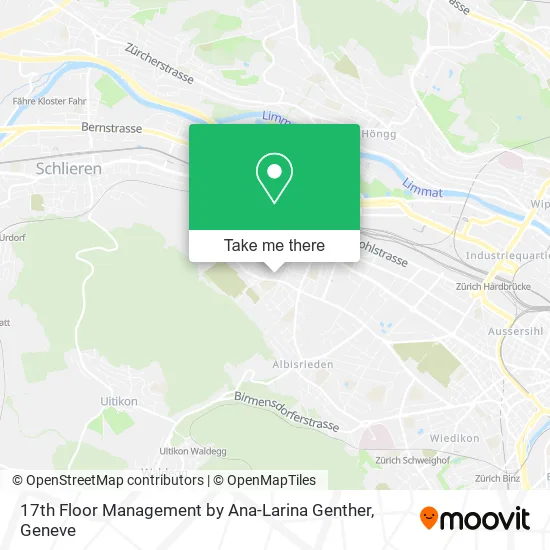 17th Floor Management by Ana-Larina Genther map