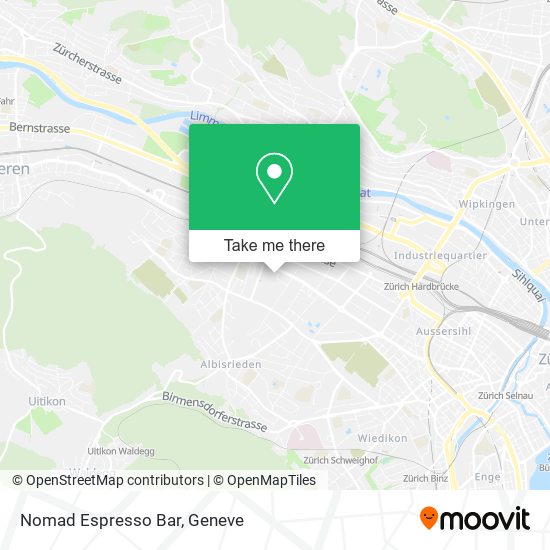 Nomad Espresso Bar map
