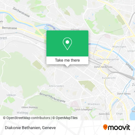 Diakonie Bethanien map