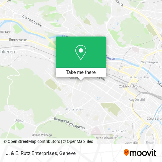 J. & E. Rutz Enterprises map