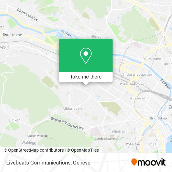 Livebeats Communications map