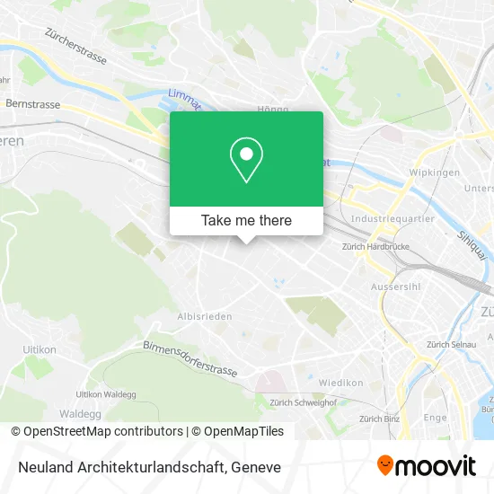 Neuland Architekturlandschaft map