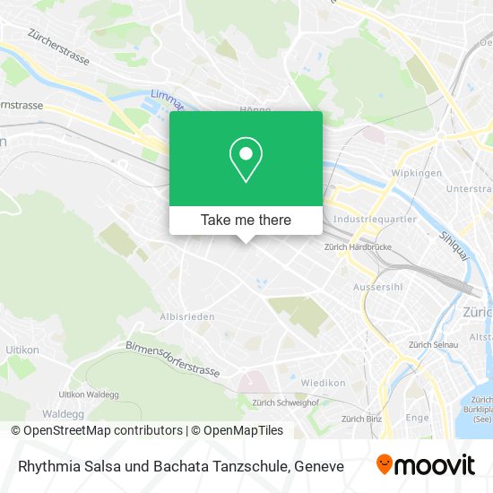 Rhythmia Salsa und Bachata Tanzschule map