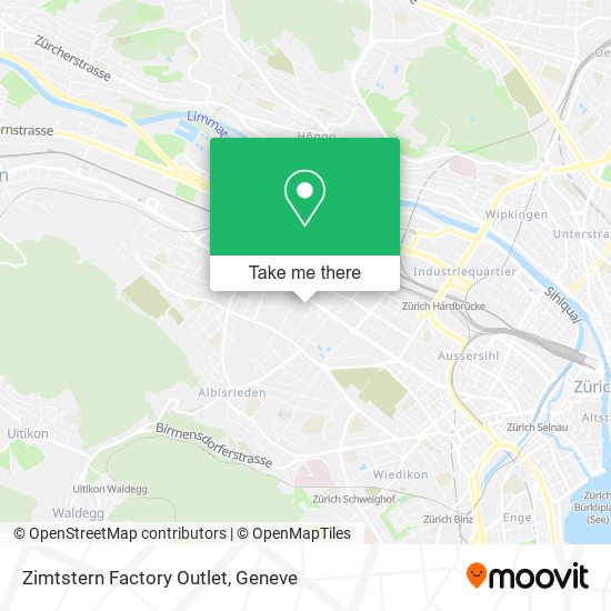 Zimtstern Factory Outlet map