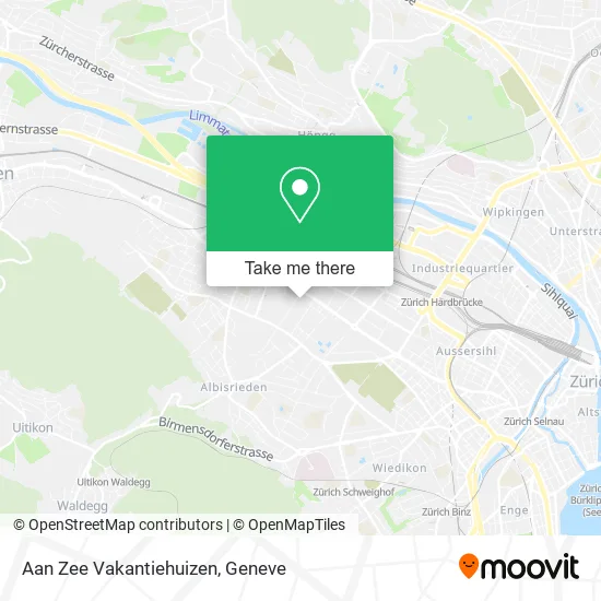 Aan Zee Vakantiehuizen map