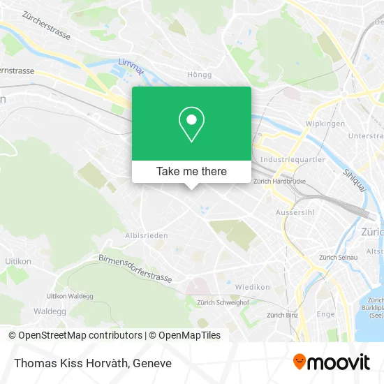 Thomas Kiss Horvàth map