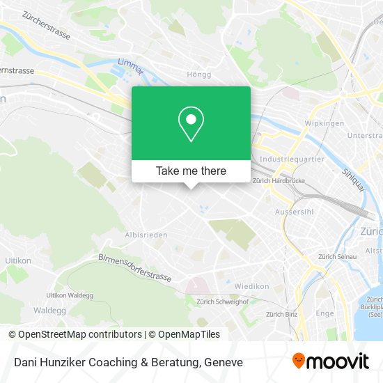 Dani Hunziker Coaching & Beratung map