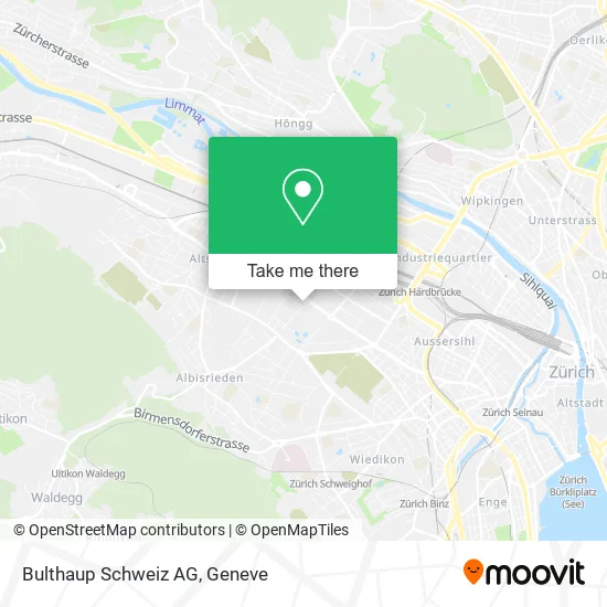 Bulthaup Schweiz AG map