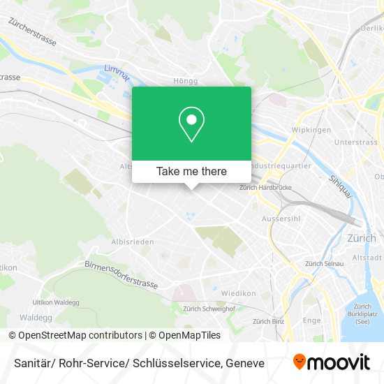 Sanitär/ Rohr-Service/ Schlüsselservice map
