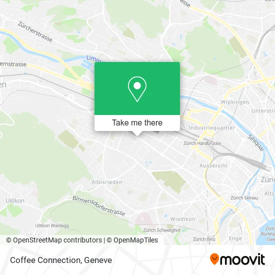 Coffee Connection map