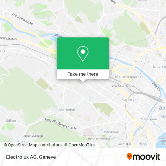 Electrolux AG map