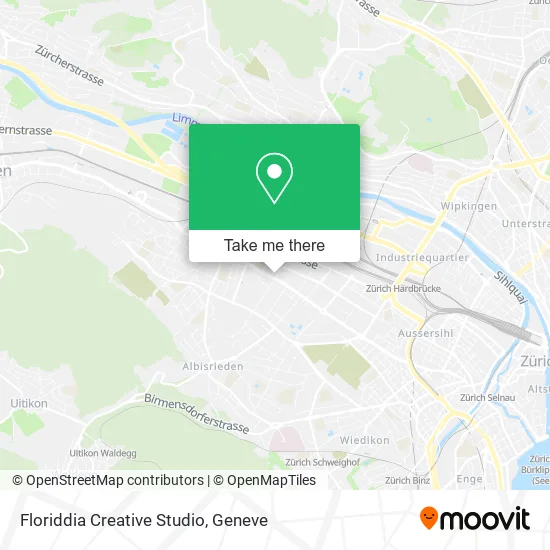 Floriddia Creative Studio map