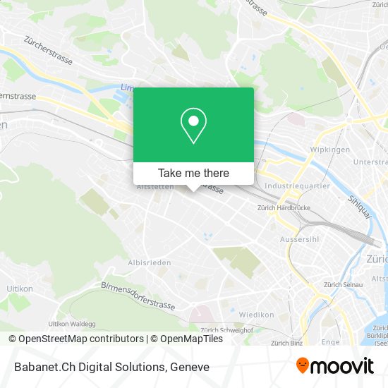 Babanet.Ch Digital Solutions map