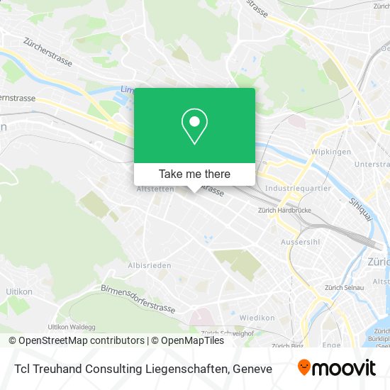 Tcl Treuhand Consulting Liegenschaften map